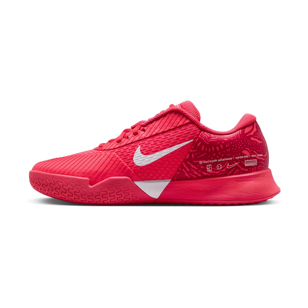 Nike Zoom Vapor Pro 2 HC Ember Glow Noble Red White DR6191 800