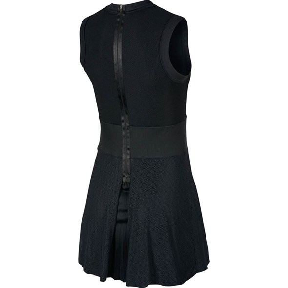 Платье женское Nike Court Dry Slam Black/White  AT5140-010  fa19 - фото 12264