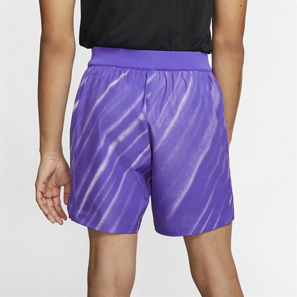 Шорты мужские Nike Court Flex Ace New York 9 Inch Psychic Purple/Volt  AT4319-550  fa19 - фото 12583