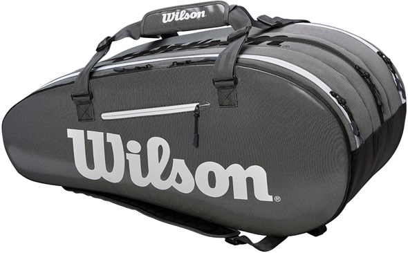 Сумка Wilson Super Tour 3 Comp X15 Black/Grey  WRZ843915 - фото 13092