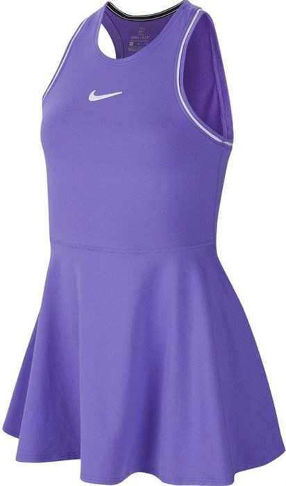 Платье для девочек Nike Court Dry Psychic Purple/White  AR2502-550  fa19 - фото 14672