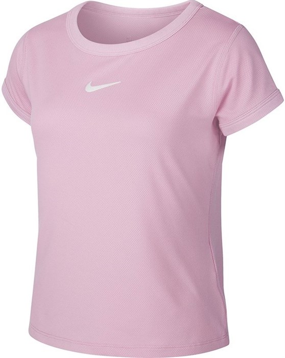 Футболка для девочек Nike Court Dry Pink  CQ5386-629   fa19 (M) - фото 14720