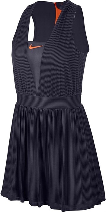 Платье женское Nike Court Dry Maria Gridiron/Hyper Crimson  AT5721-015  fa19 (M) - фото 15749