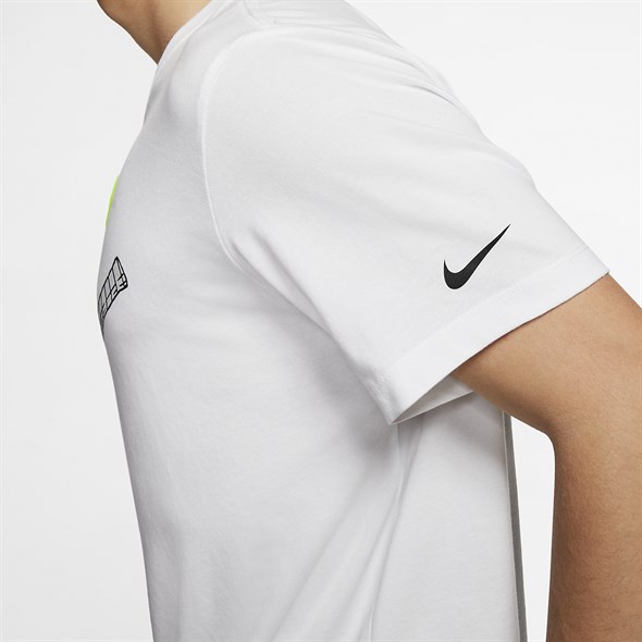 Футболка мужская Nike Court Dry Graphic White  CQ2416-100  sp20 - фото 16127