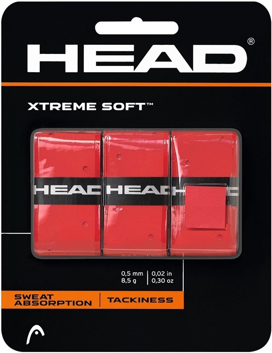 Овергрип Head Xtreme Soft X3 Red  285104-RD - фото 18768