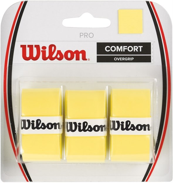 Овергрип Wilson Pro X3 Yellow  WRZ4014YE - фото 18854