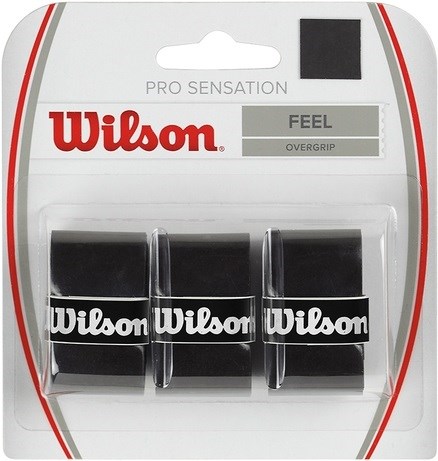 Овергрип Wilson Pro Sensation X3 Black  WRZ4010BK - фото 18867