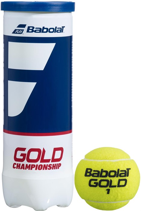 Мячи теннисные Babolat Gold Championship 3 Balls  501084 - фото 19615