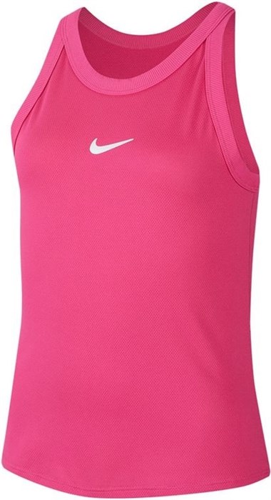 Майка для девочек Nike Court Dry Vivid Pink/White  CJ0946-616  su20 - фото 20363