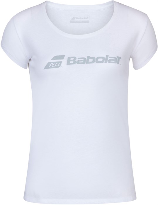 Футболка для девочек Babolat Exercise White  4GP1441-1000 - фото 20973
