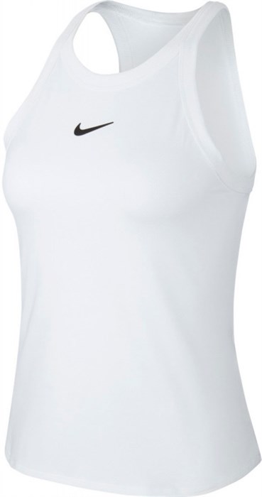 Майка женская Nike Court Dry White/Black  AT8983-100  su20 (M) - фото 21082
