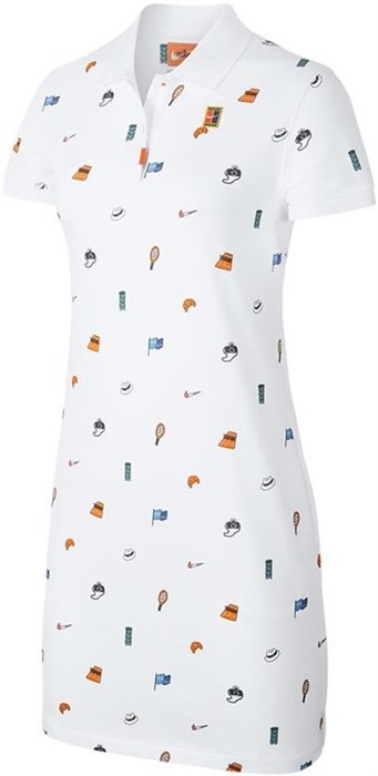 Платье женское Nike Polo Dress White  CT2943-100  fa20 - фото 21760