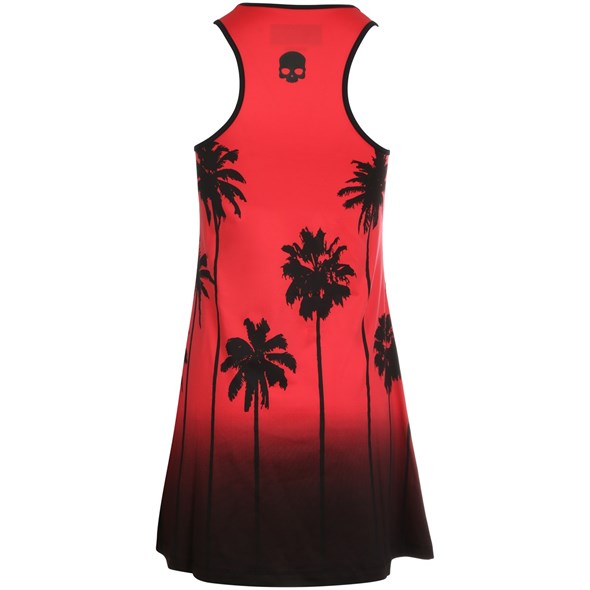 Платье женское Hydrogen Palm Tank Red/Black  T01406-002 - фото 22370