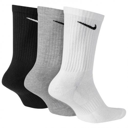 Носки Nike Everyday Lightweight Crew (3 Pairs) White/Grey/Black  SX7676-901 - фото 22514