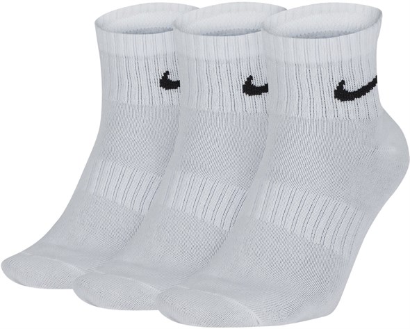 Носки Nike Everyday Lightweight Ankle (3 Pairs) White  SX7677-100 (34-38) - фото 22536