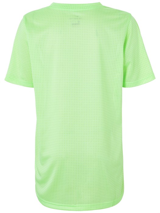 Футболка для мальчиков Nike Court Rafa Crew Lime Glow/Obsidian DD2304-345  sp21 - фото 24109