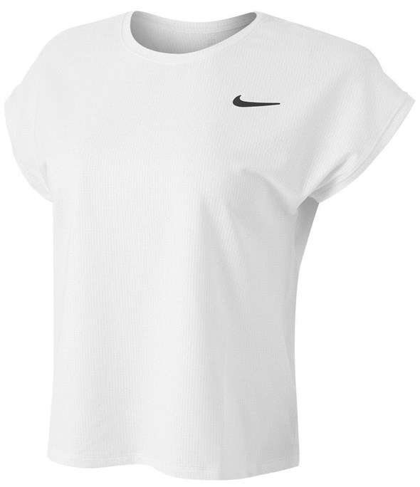 Футболка женская Nike Court Dri-Fit Victory White/Black  CV4790-100  sp21 - фото 24122