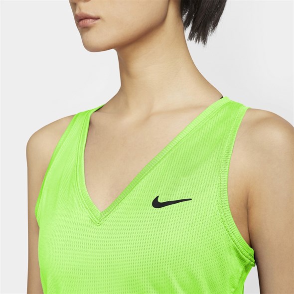 Майка женская Nike Court Victory Lime Glow/Black  CV4784-345  su21 - фото 24527