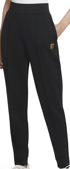 Женские теннисные брюки Nike Court Dri-Fit Basic Heritage Pants - black –  купить за 10 222 руб