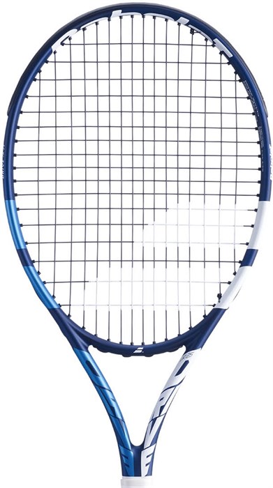 Ракетка теннисная детская Babolat Drive Junior 25 Blue/White  140430-148 (ручка 000) - фото 25456