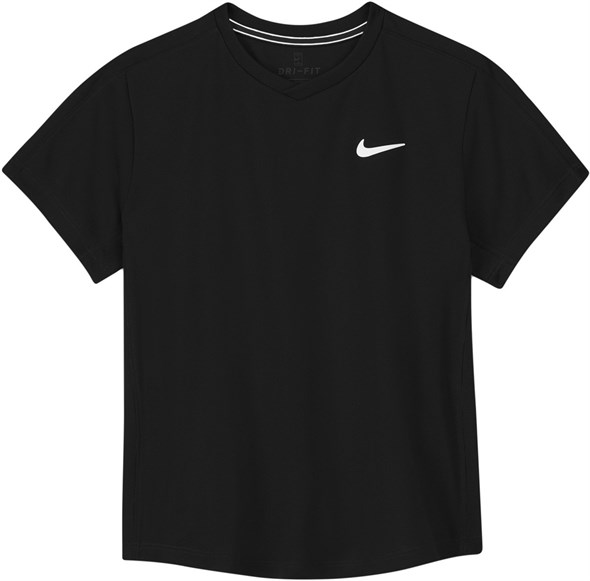 Футболка для мальчиков Nike Court Dry Victory Black/White  CV7565-010  sp21 - фото 25672