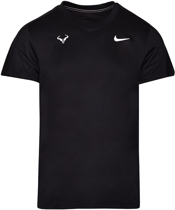 Футболка мужская Nike Court Rafa Challenger Black/White  CV2572-010  fa21 (L) - фото 26249