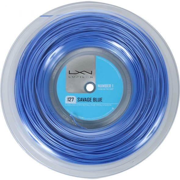 Струна теннисная Luxilon Savage Blue 1.27 (200 метров) - фото 28801