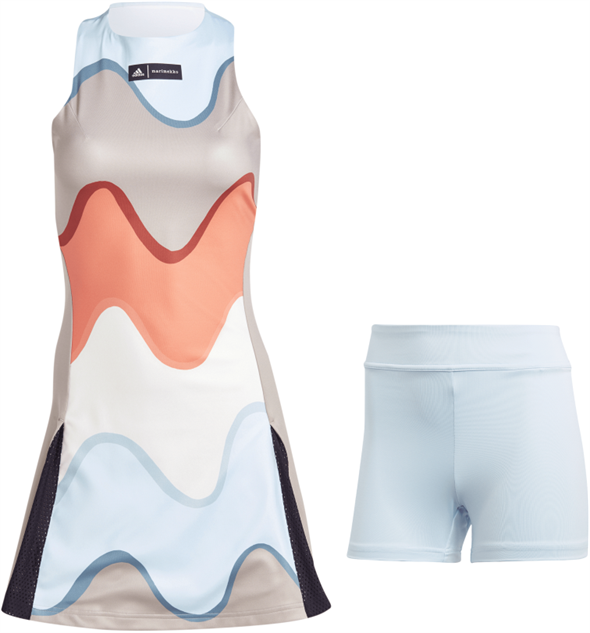 Платье женское Adidas Marimekko Premium Multicolor/Semi Coral  HU1801 - фото 30962