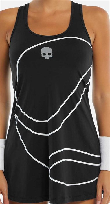 Платье женское Hydrogen 3D Tennis Ball Tech Black  T01833-007 (L) - фото 32896
