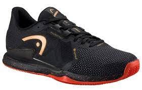 Кроссовки мужские Head Sprint Pro 3.5 SF Clay Black/Orange  273012 - фото 34887