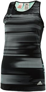 Майка для девочек Adidas Advantage Trend Black/Turquoise  BQ0148  fa17