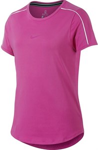 Футболка для девочек Nike Court Dry Pink/White  AR2348-623  sp19