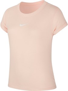 Футболка для девочек Nike Court Dry Washed Coral/White  CQ5386-664  sp20