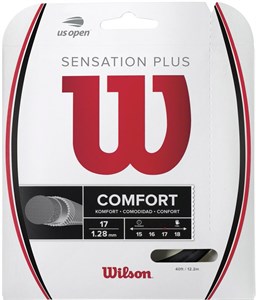 Струна теннисная Wilson Sensation Plus Black 1.28 (12.2 метров)