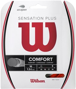 Струна теннисная Wilson Sensation Plus Red 1.34 (12.2 метров)