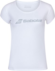 Футболка для девочек Babolat Exercise White  4GP1441-1000