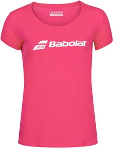 Футболка для девочек Babolat Exercise Red Rose  4GP1441-5030
