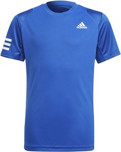 Футболка для мальчиков Adidas Club 3-Stripes Bold Blue/White  H34768  fa21