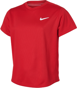 Футболка для мальчиков Nike Court Dry Victory Red/White  CV7565-657  fa21