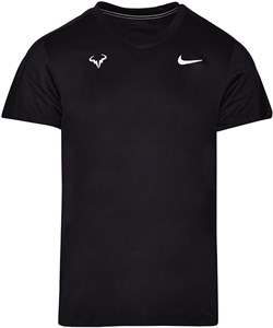 Футболка мужская Nike Court Rafa Challenger Black/White  CV2572-010  fa21
