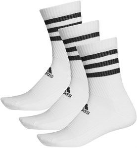 Носки Adidas 3-Stripes Cushioned (3 Pairs) White  DZ9346