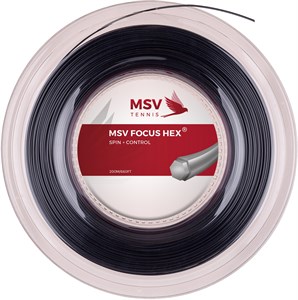Струна теннисная MSV Focus Hex Black 1.23 (200 метров)