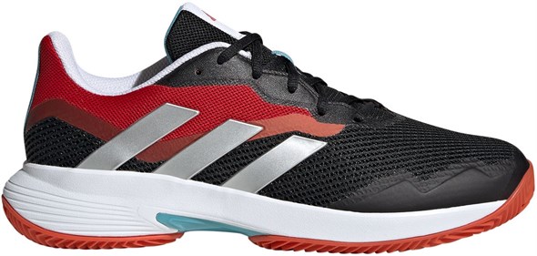 мужские Adidas CourtJam Control Clay  Core Black/Ftwr White/Better Scarlet  HQ6949