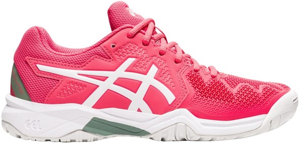 Кроссовки детские Asics Gel-Resolution 8 GS Pink Cameo/White 1044A018-702  sp21