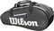 Сумка Wilson Super Tour 2 Comp X6 Black/Grey  WRZ843906 - фото 13122