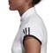 Поло женское Adidas Club 3 Stripes White/Black  DU0945  fa19 - фото 13818