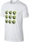 Футболка мужская Nike Court Tennis Balls White  AA0843-100  sp18 (L) - фото 15138