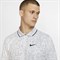 Поло мужское Nike Court Dry Graphic White/Black  AT4148-100  fa19 - фото 15165