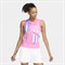 Майка женская Nike Court Slam Graphic Pink Foil/Hot Lime/White/Sapphire  CK8432-604  su20 - фото 21115