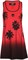 Платье женское Hydrogen Palm Tank Red/Black  T01406-002 - фото 22369